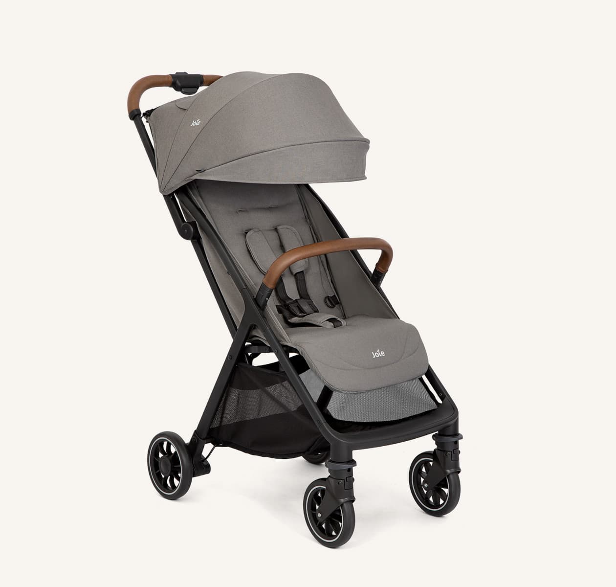 ست کالسکه و کریر پکت پرو جویی طوسی Pact pro Joie & I snug 2 pebble — تصویر ۲