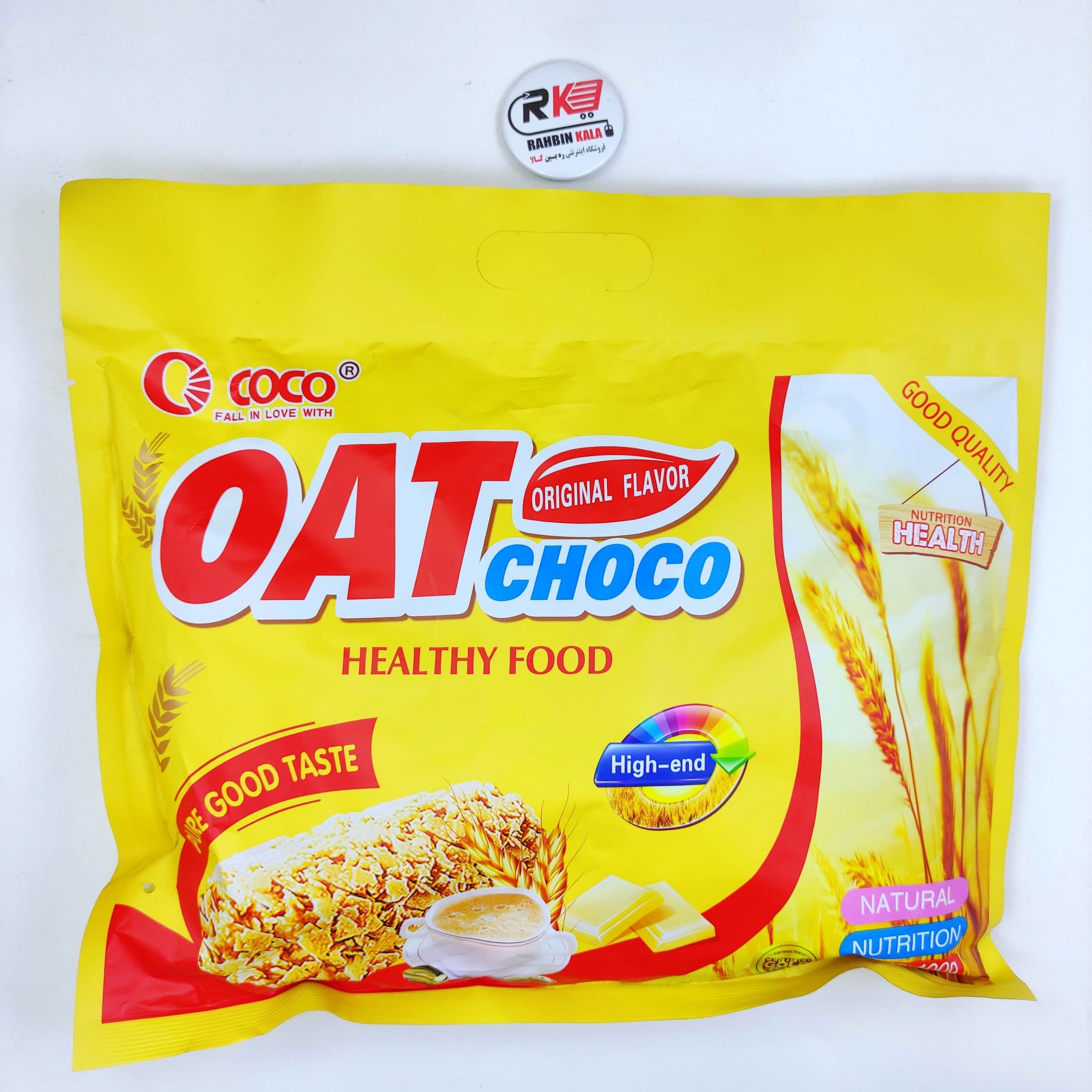 شکلات غلات اوت چوکو OAT CHOCO مدل کوکو COCO بسته 400 گرمی