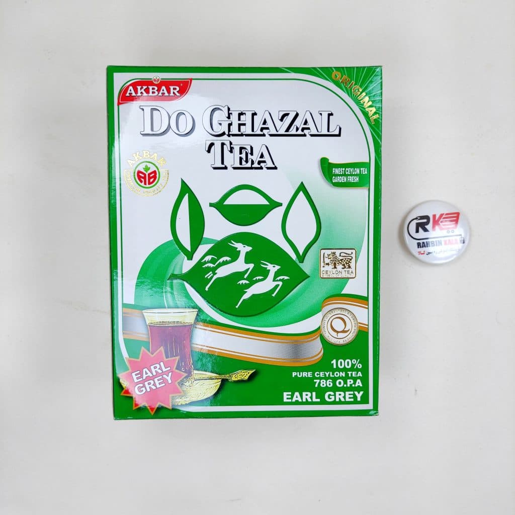 چای ارل گری دوغزال 450 گرم Do Ghazal tea earl grey — تصویر ۲