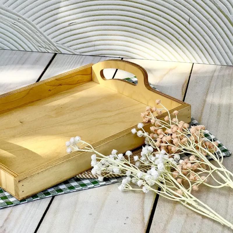 سینی چوبی دسته فرانسه — تصویر ۳