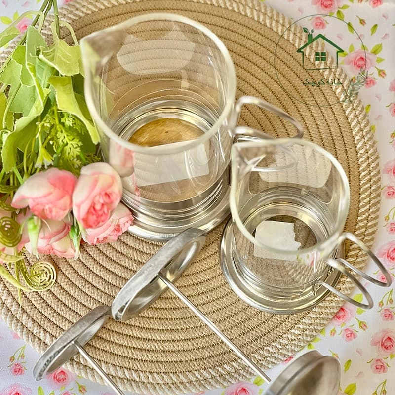 فرنچ پرس پیرکس استیل — تصویر ۲