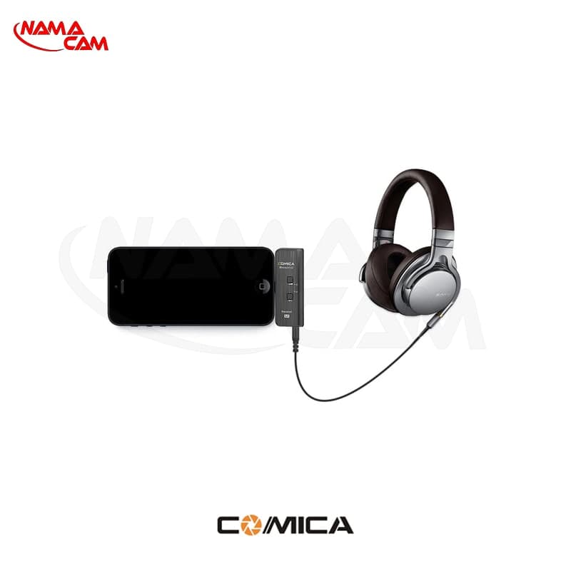 میکروفون بی سیم Comica BoomX-D MI1 مخصوص آیفون — تصویر ۳