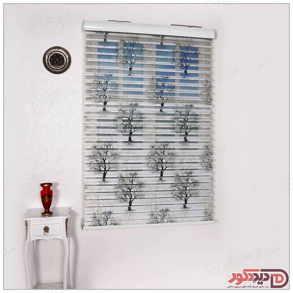 پرده زبرا سیلوئت سه بعدی ترک کد K-215 — تصویر ۲