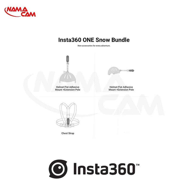 کیت لوازم جانبی اینستا 360 – Snow Bundle — تصویر ۳