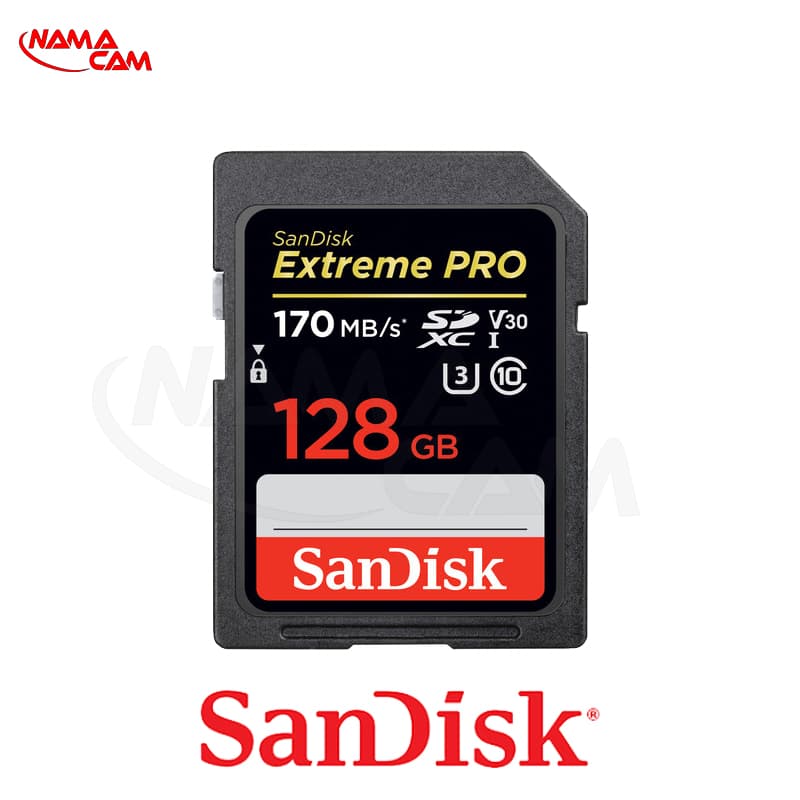 کارت حافظه SanDisk 128GB Extreme PRO UHS-I SDXC