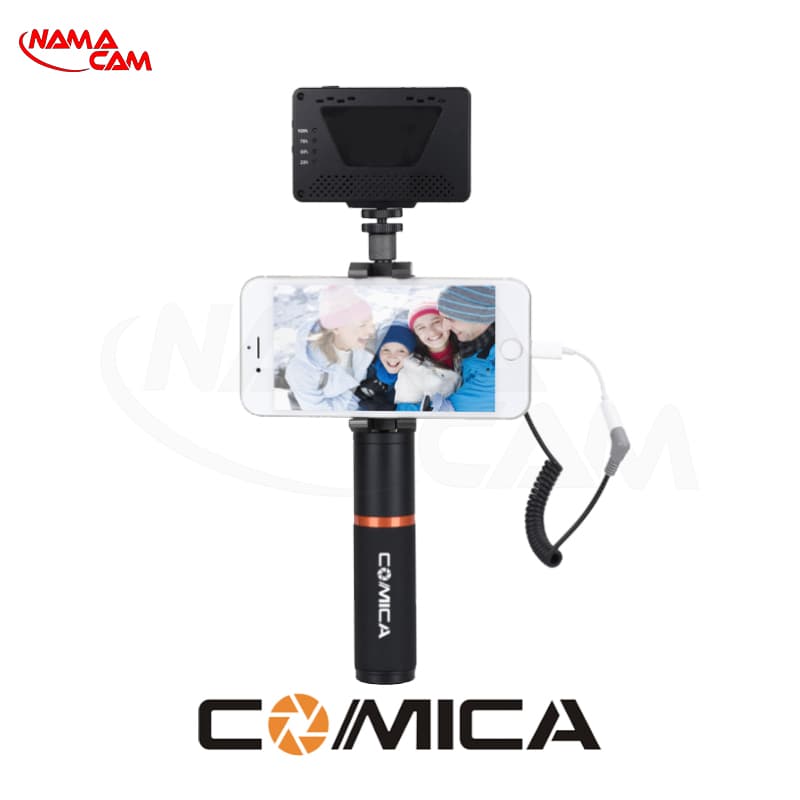 میکروفون یقه ای بیسیم موبایل Comica CVM-WS50B — تصویر ۴