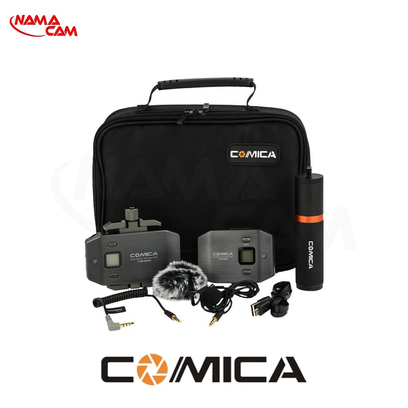 میکروفون یقه ای بیسیم موبایل Comica CVM-WS50B — تصویر ۲