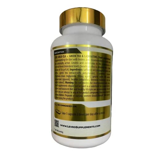 الکارنتین سی ال آ کوین لورون Kevin Levrone Gold CLA + Green Tea L- Carnitine — تصویر ۳