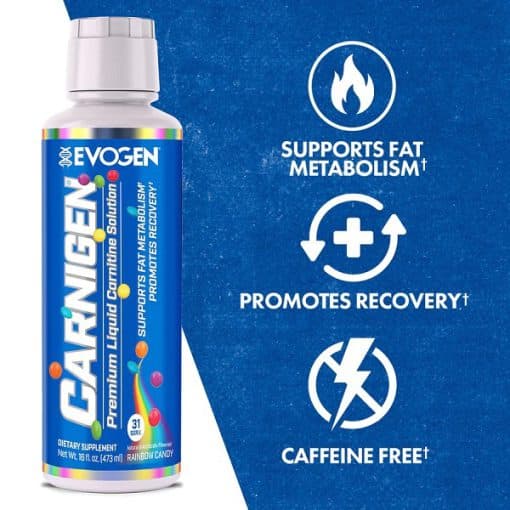 کارنیتین مایع ایوژن Evogen Carnigen Liquid Carnitine — تصویر ۲