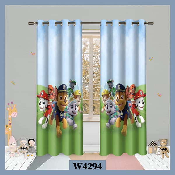 پرده چاپی مدل سگ های پاوپاترول کد W4294