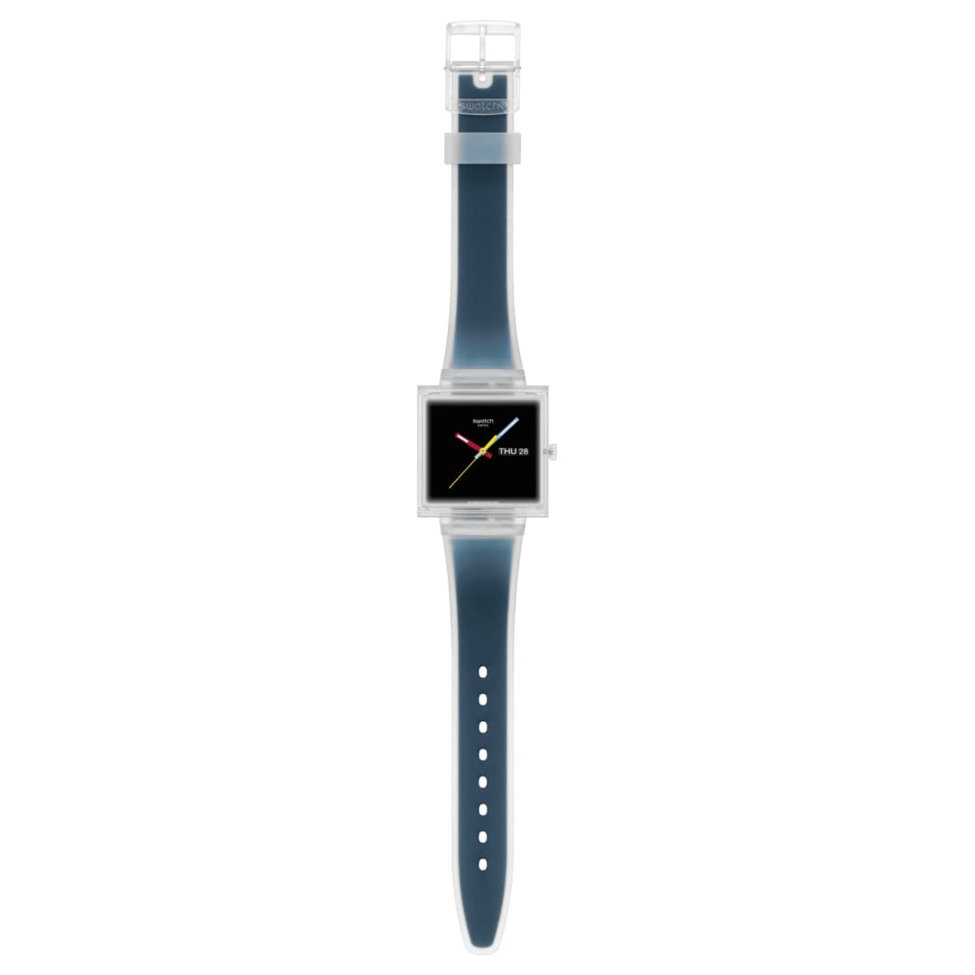 ساعت سواچ مدل SWATCH WHAT IF… SEE THRU BLACK? (SO38K700) — تصویر ۳