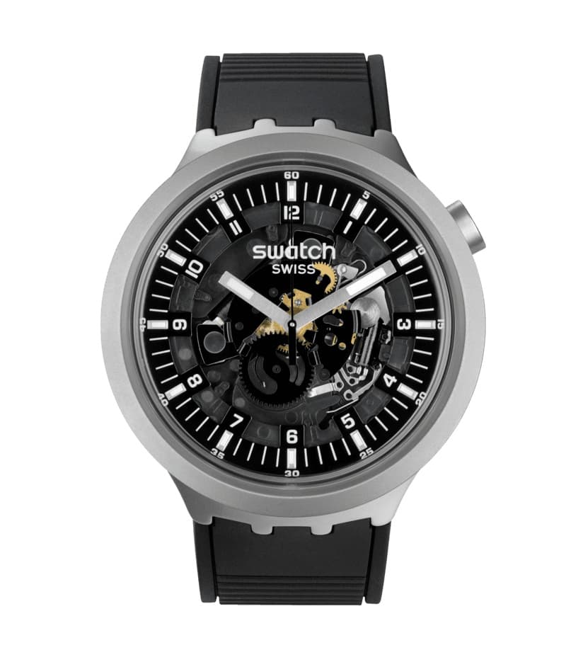 ساعت سواچ مدل SWATCH DARK IRONY (SB07S105)