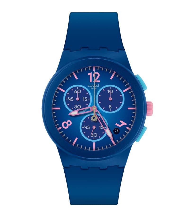 ساعت سواچ مدل SWATCH BLUE HEELFLIP (SUSN420)