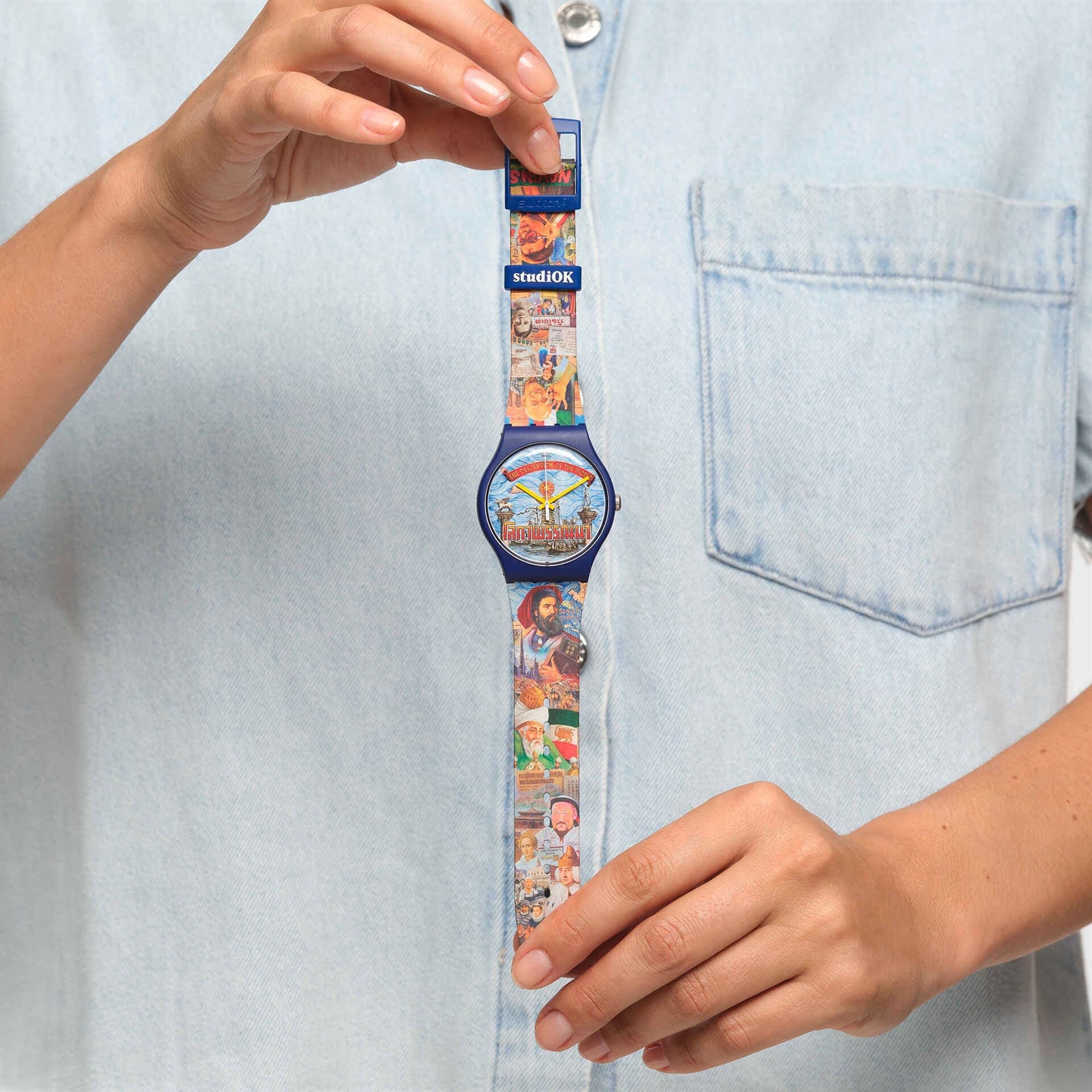 ساعت سواچ مدل SWATCH CIAO VENEZIA! (SUOZ349) — تصویر ۶