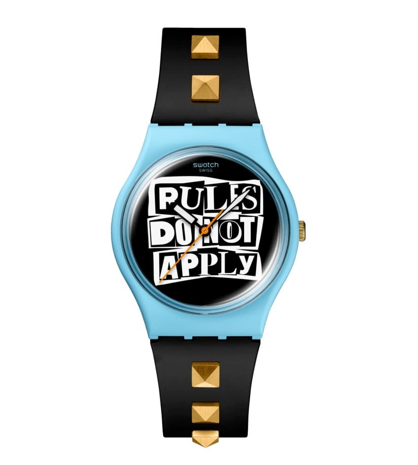 ساعت سواچ مدل SWATCH BROKEN RULES (SO31L101)