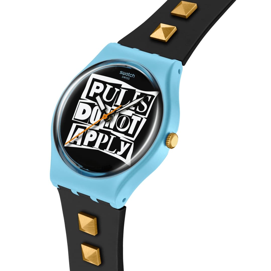 ساعت سواچ مدل SWATCH BROKEN RULES (SO31L101) — تصویر ۲