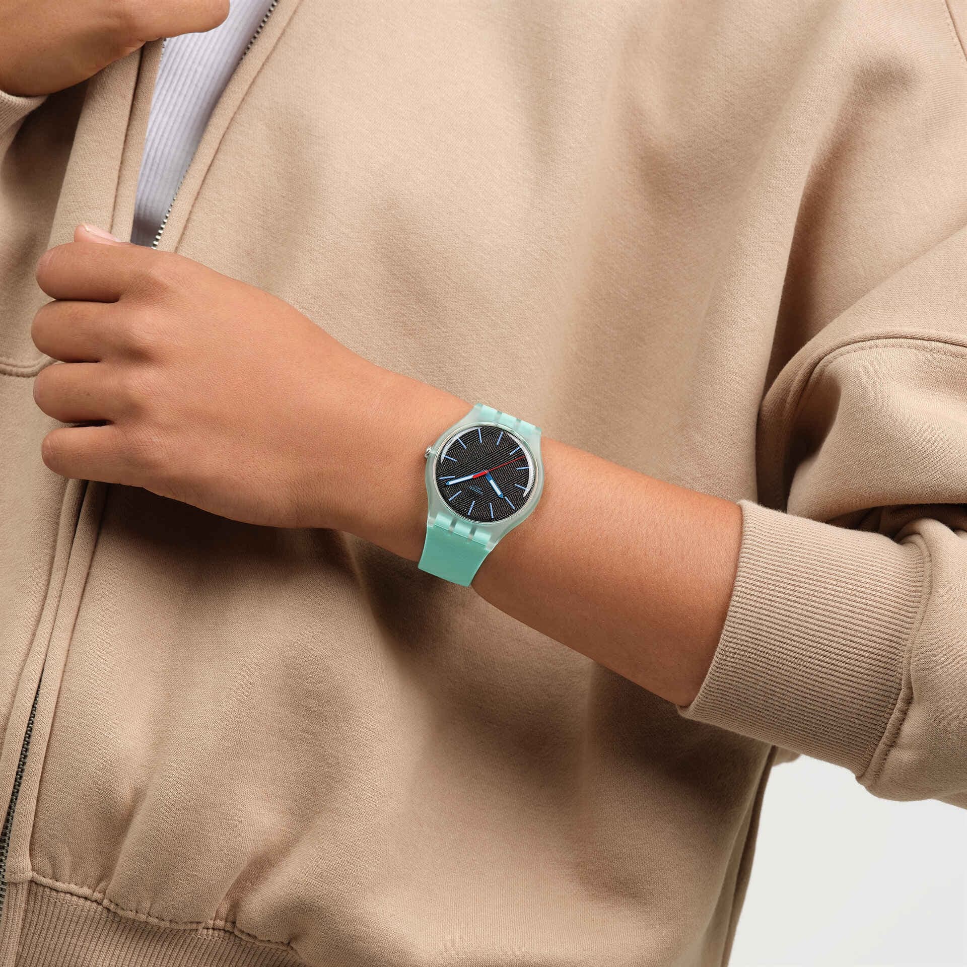 ساعت سواچ مدل SWATCH INDIAN OF MINT (SO29L103) — تصویر ۵