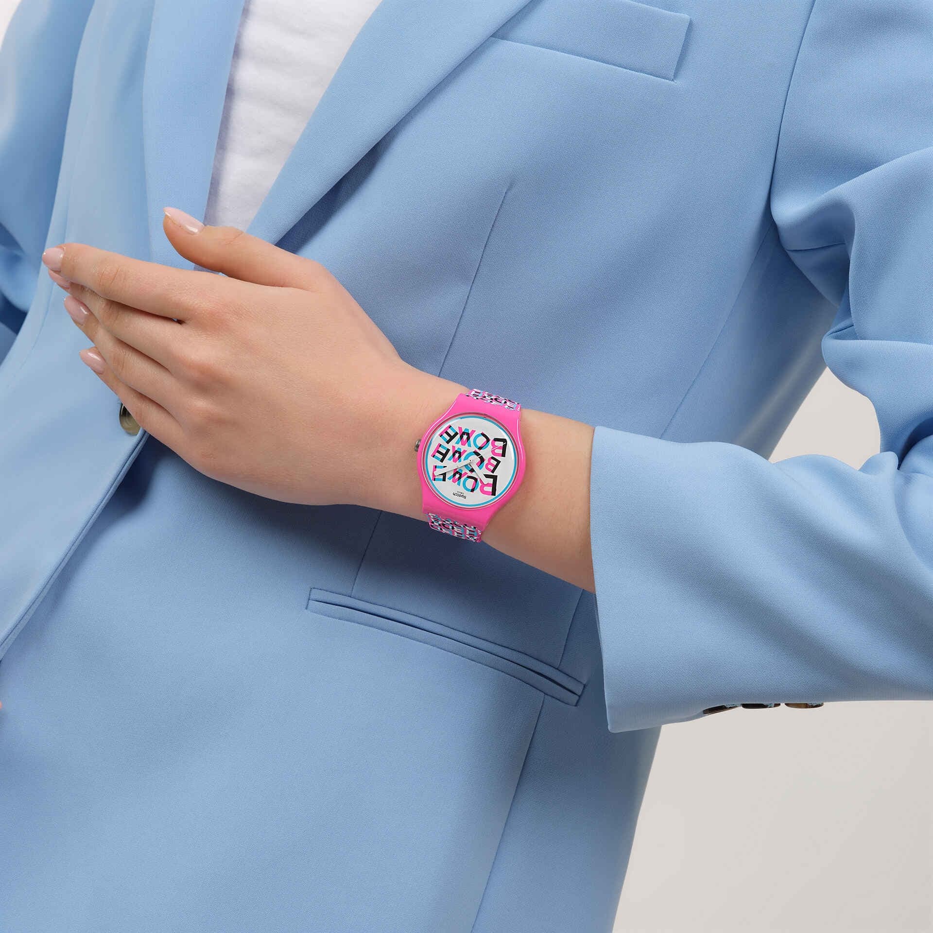 ساعت سواچ مدل SWATCH LOVE & BLAH (SO29Z156) — تصویر ۸