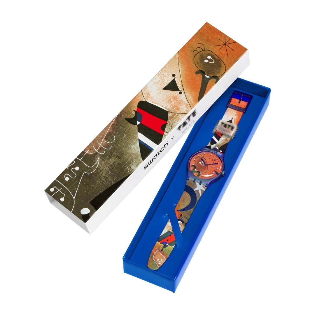 ساعت سواچ مدل SWATCH MIRO’S WOMEN & BIRD IN THE MOONLIGHT (SO29Z136) — تصویر ۵