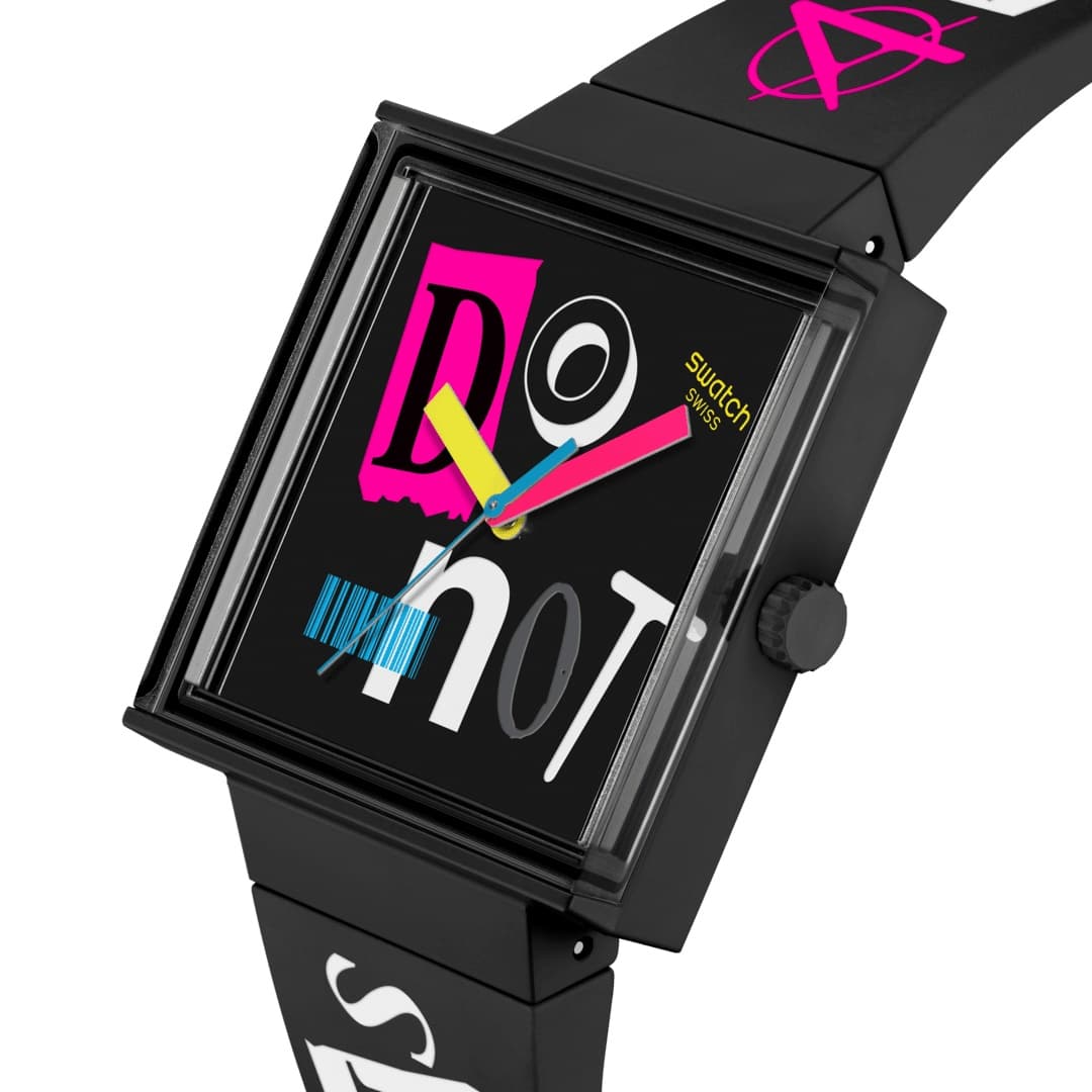 ساعت سواچ مدل SWATCH PIERCED EDGE (SO34B100) — تصویر ۲