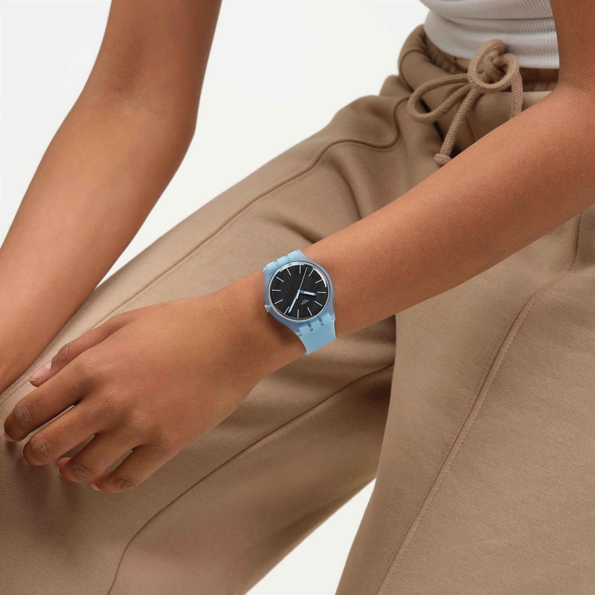 ساعت سواچ مدل SWATCH BLUE MOVES (SO29L101) — تصویر ۵