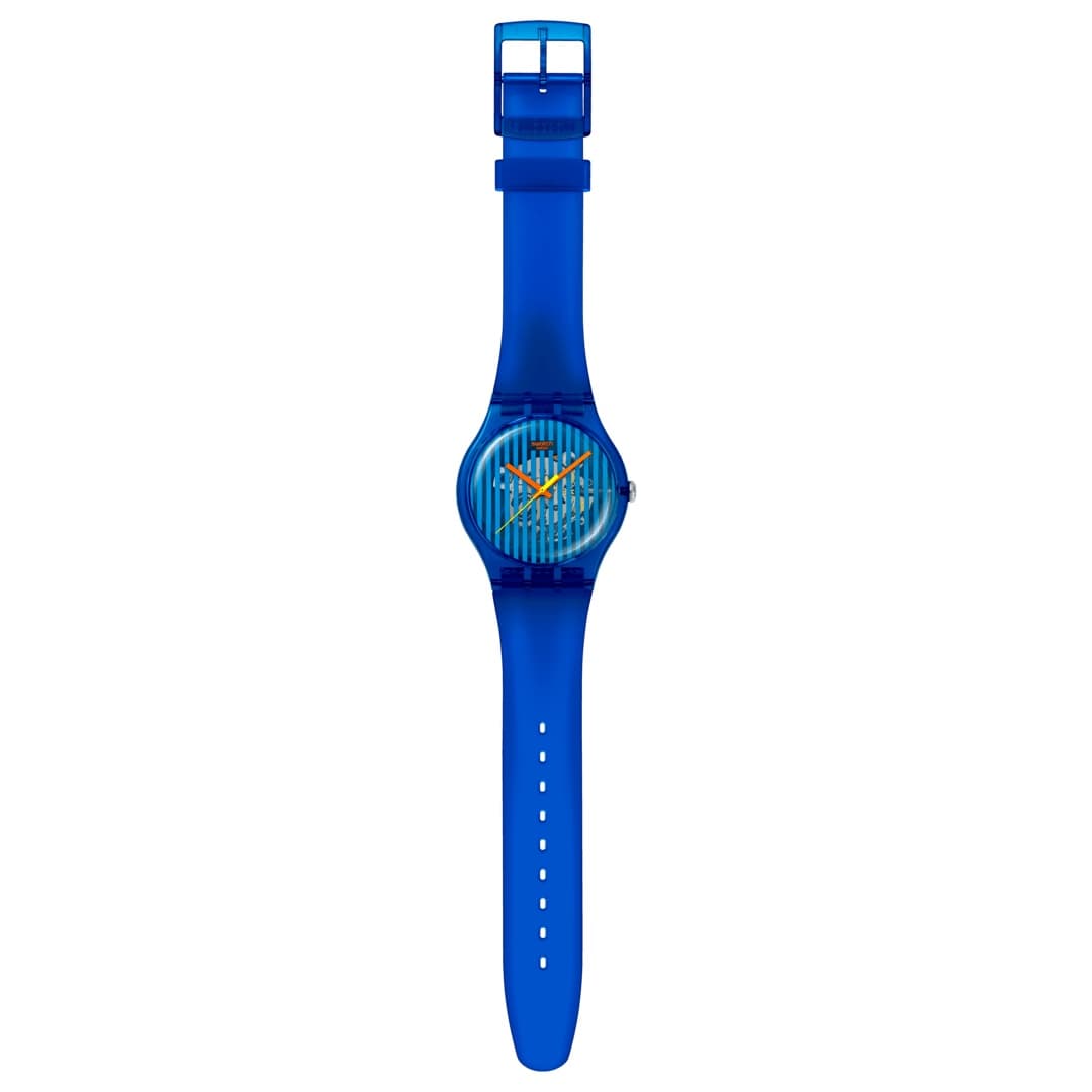 ساعت سواچ مدل SWATCH BRILLIANTLY BLUE (SO29S102) — تصویر ۳