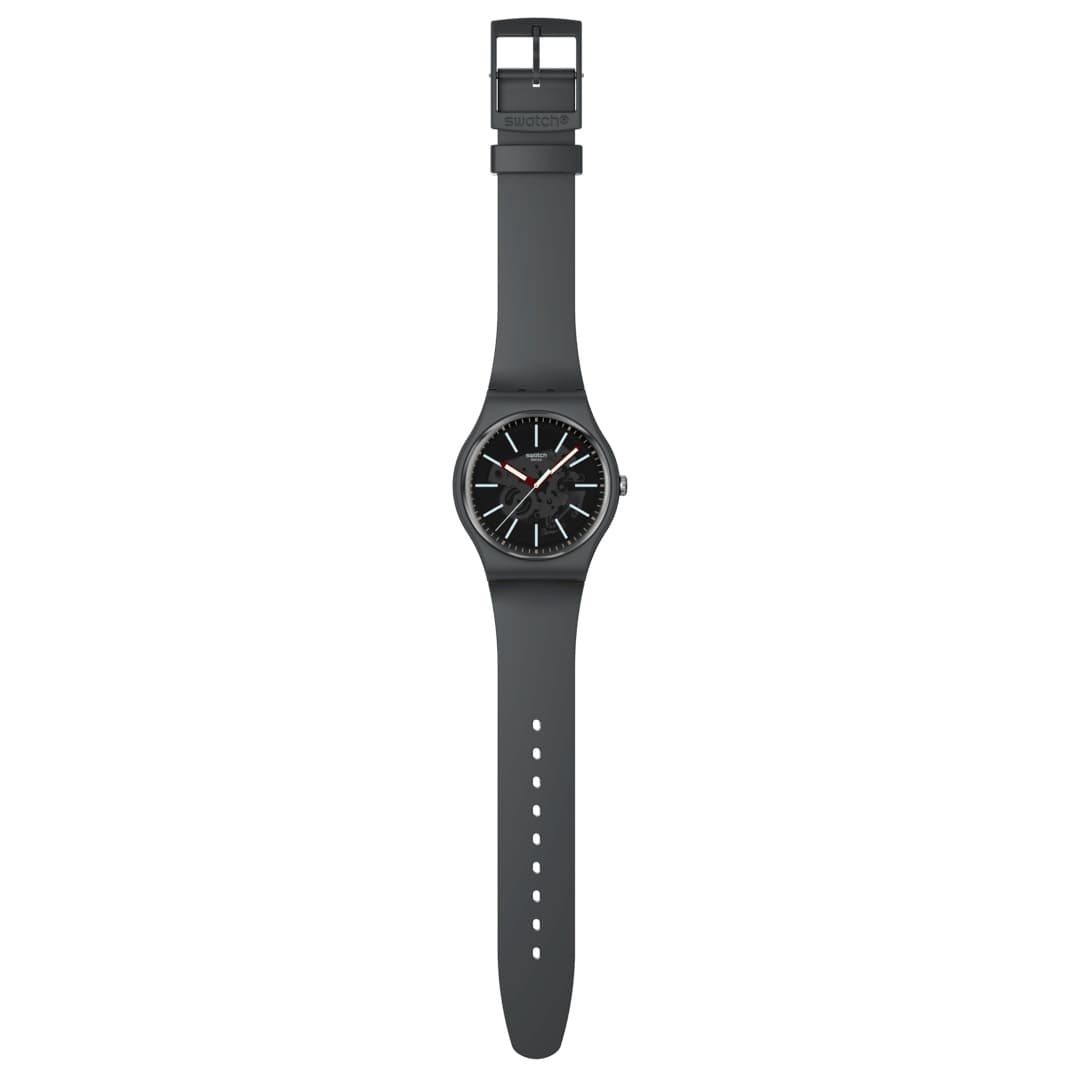 ساعت سواچ مدل SWATCH COBBLESTONE STREET (SO29A101) — تصویر ۳