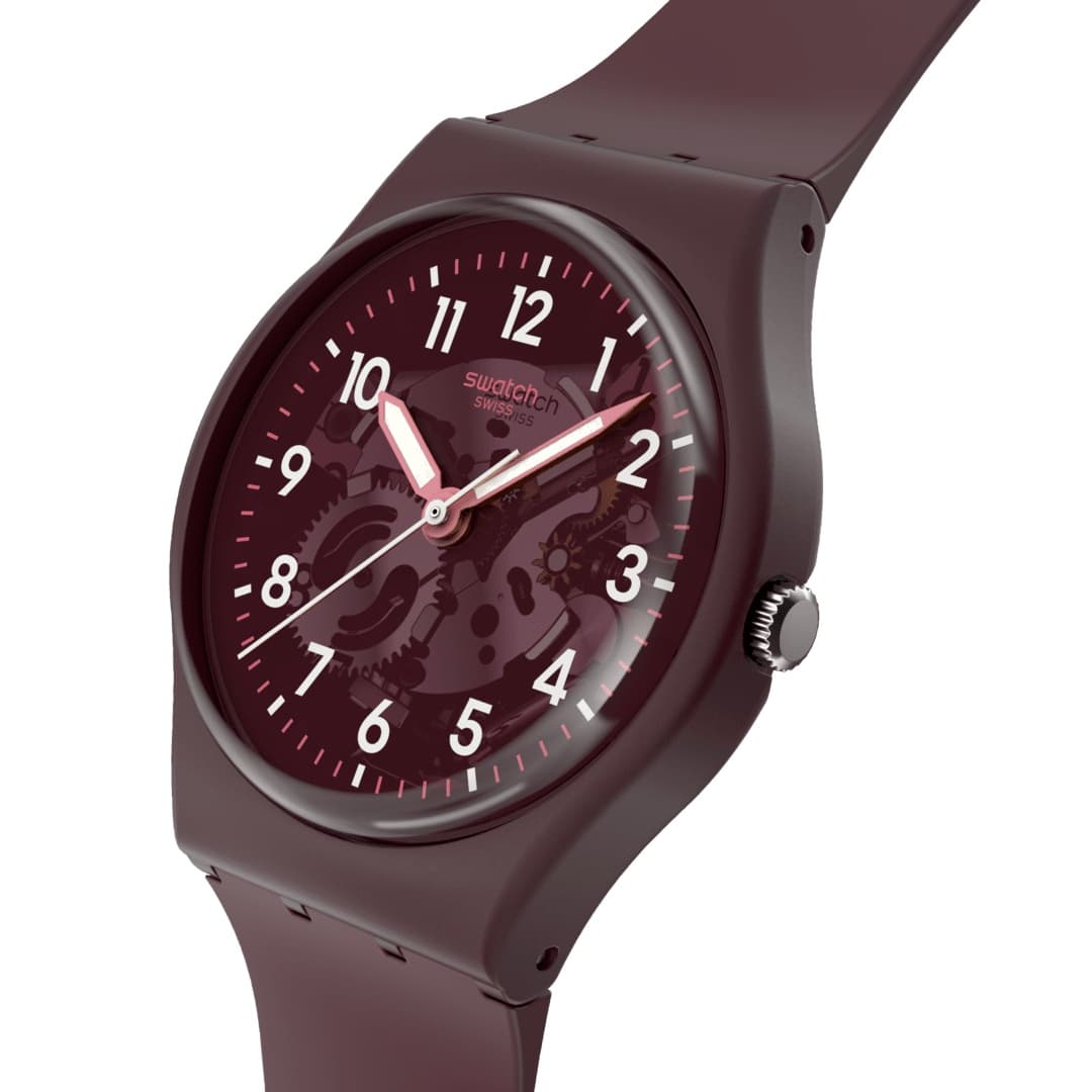 ساعت سواچ مدل SWATCH THRU THE CROWN GLASS (SO28R115) — تصویر ۲