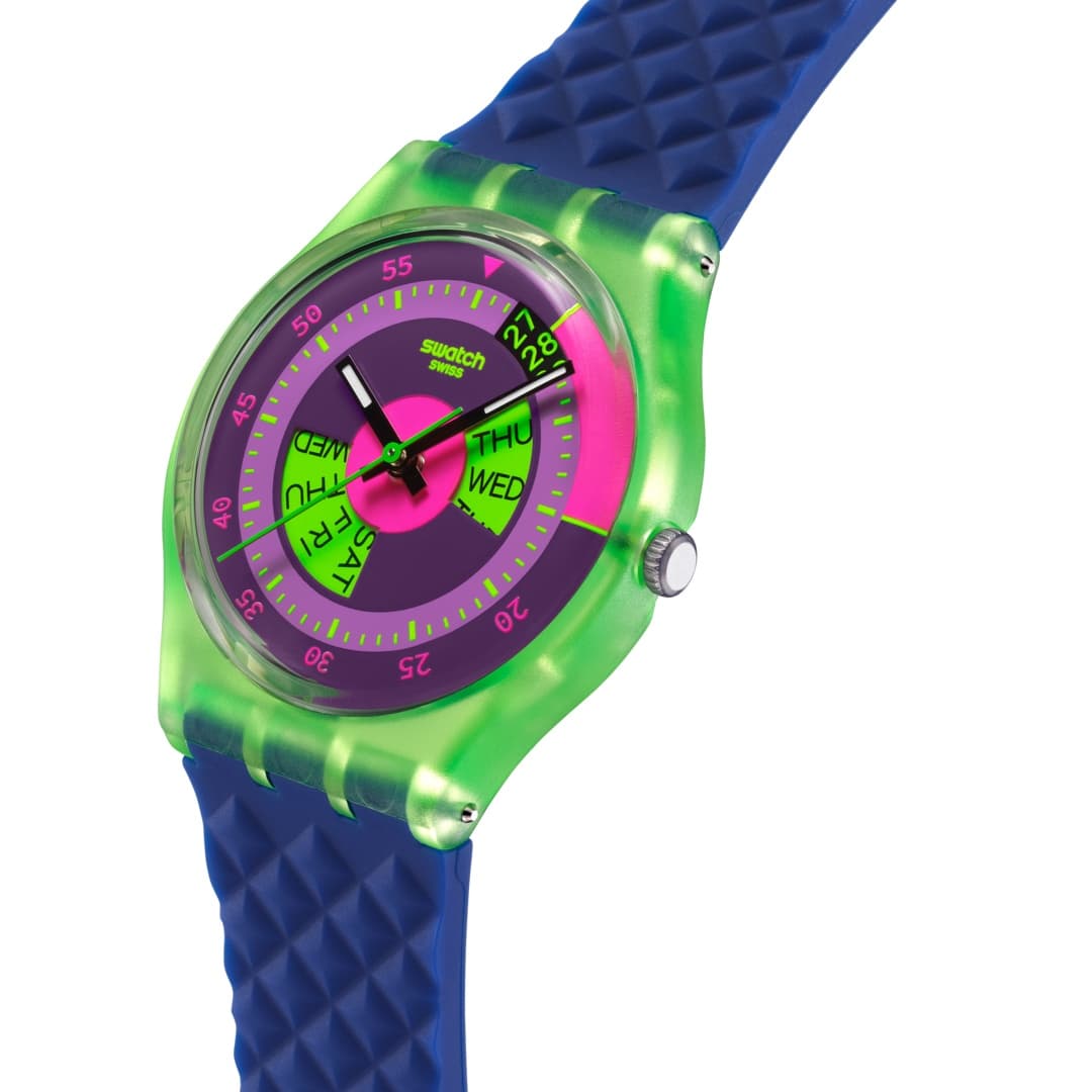 ساعت سواچ مدل SWATCH NEON SKYCHART (SO28G704) — تصویر ۲