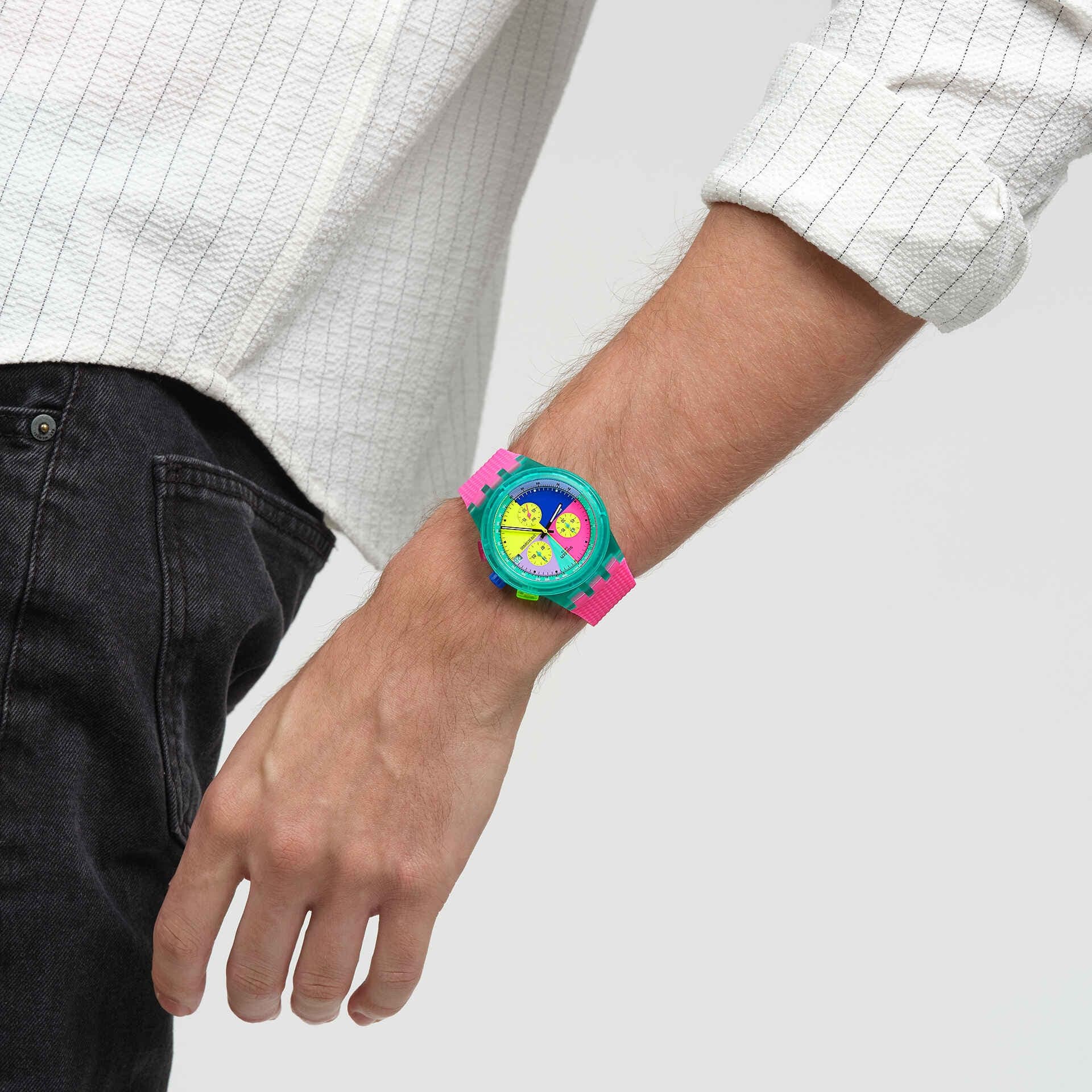 ساعت سواچ مدل SWATCH NEON FLASH ARROW (SUSG408) — تصویر ۵