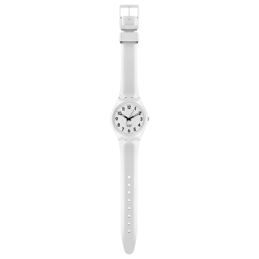 ساعت سواچ مدل SWATCH JUST WHITE SOFT (SO28W107-S14) — تصویر ۳