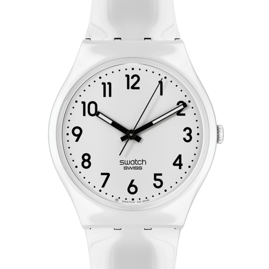 ساعت سواچ مدل SWATCH JUST WHITE SOFT (SO28W107-S14) — تصویر ۲