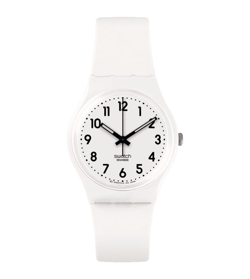 ساعت سواچ مدل SWATCH JUST WHITE SOFT (SO28W107-S14)