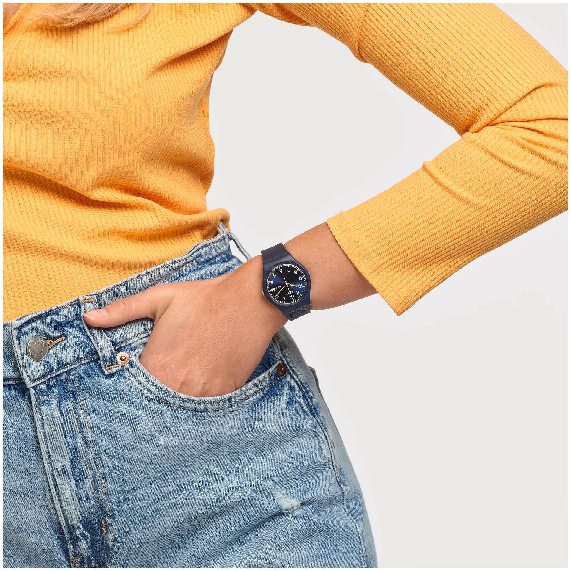ساعت سواچ مدل SWATCH SIR BLUE (SO28N702) — تصویر ۴