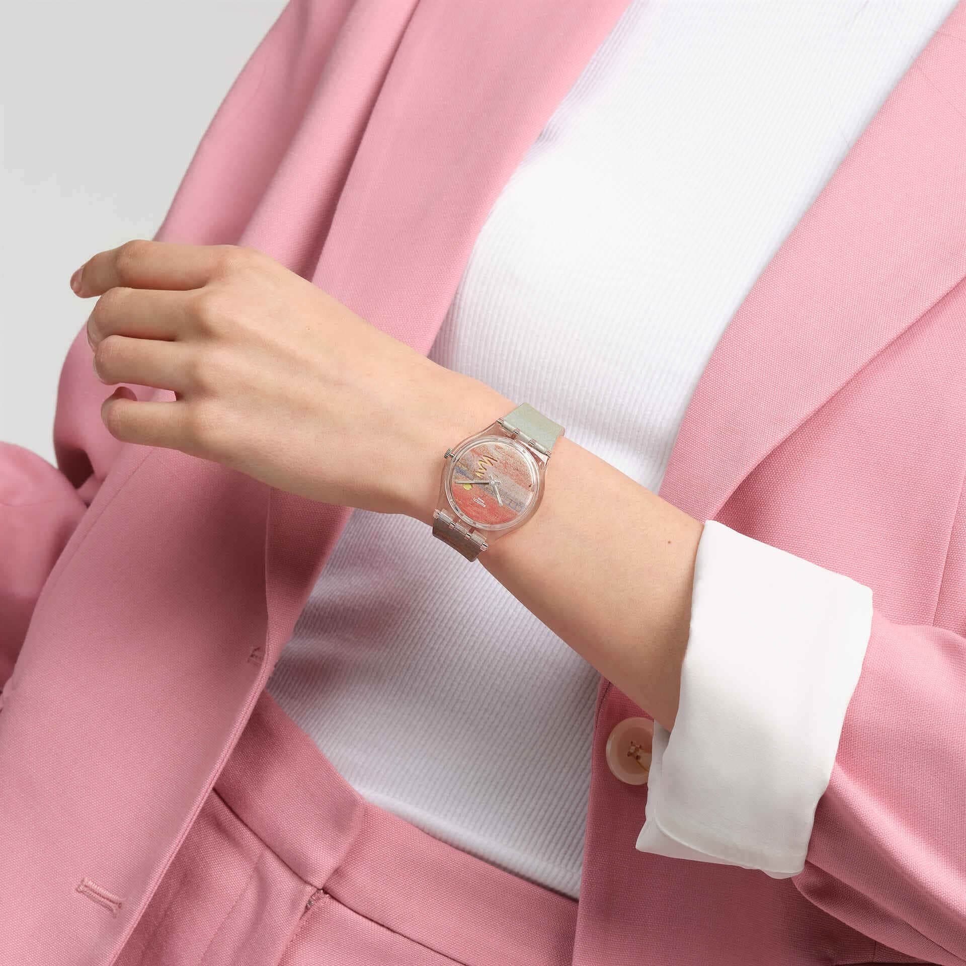 ساعت سواچ مدل SWATCH TURNER’S SCARLET SUNSET (SO28Z700) — تصویر ۸