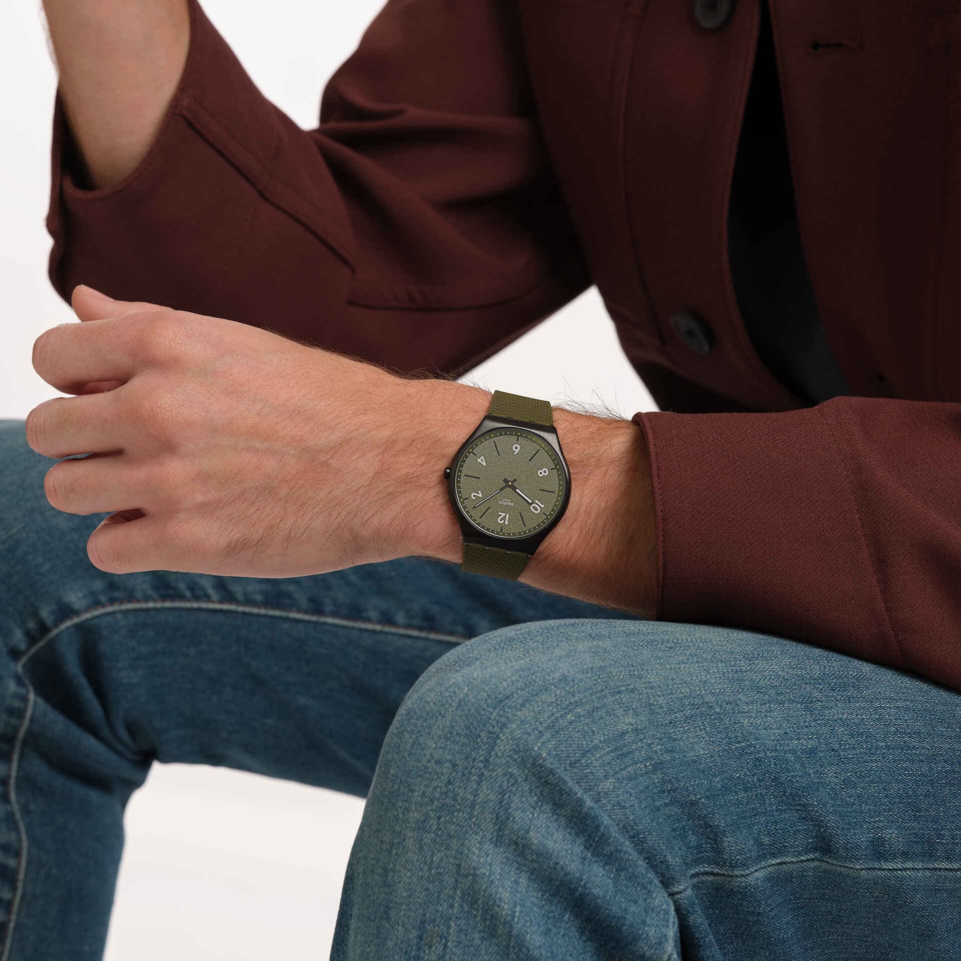 ساعت سواچ مدل SWATCH HINT OF PINE (SS07B115) — تصویر ۵