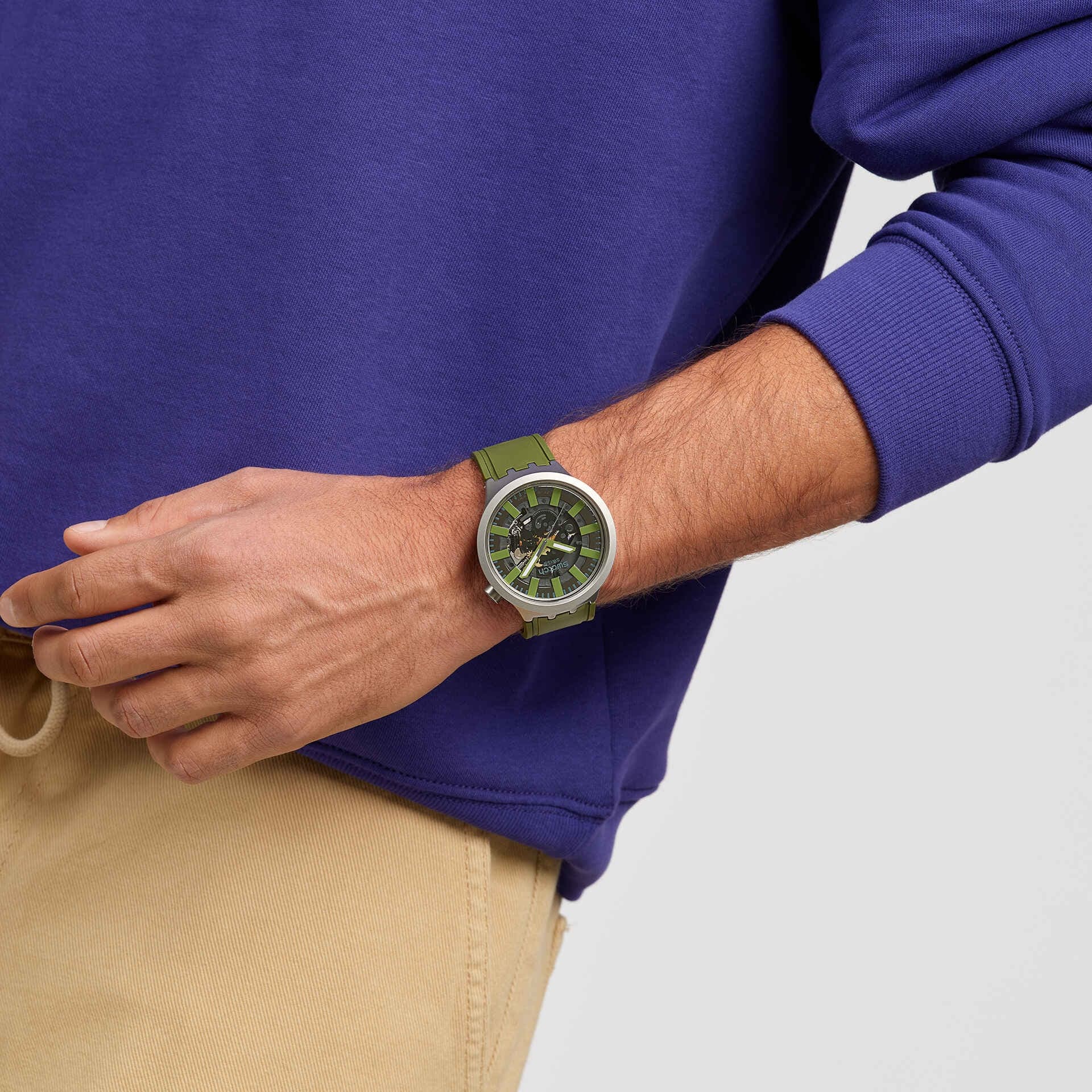 ساعت سواچ مدل SWATCH THRU THE UNDERBRUSH (SB07S118) — تصویر ۵