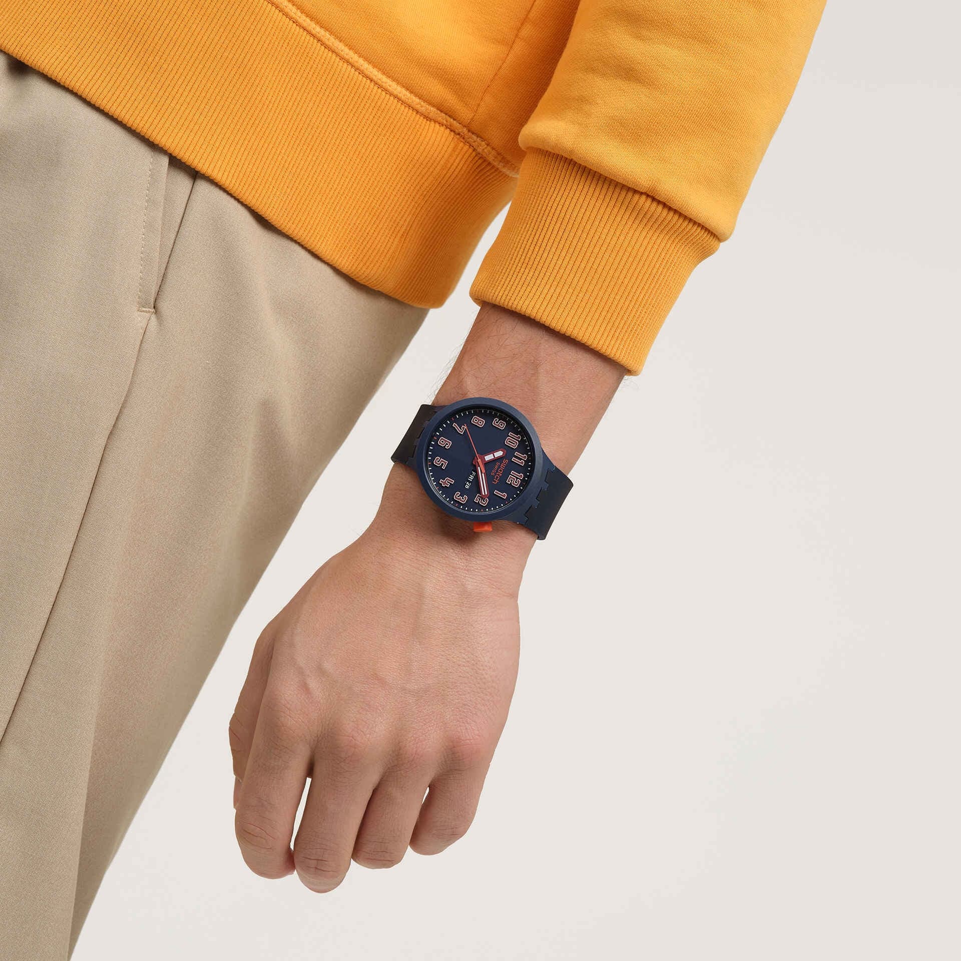 ساعت سواچ مدل SWATCH ESSENTIALLY CONFIDENT (SB01S700) — تصویر ۵