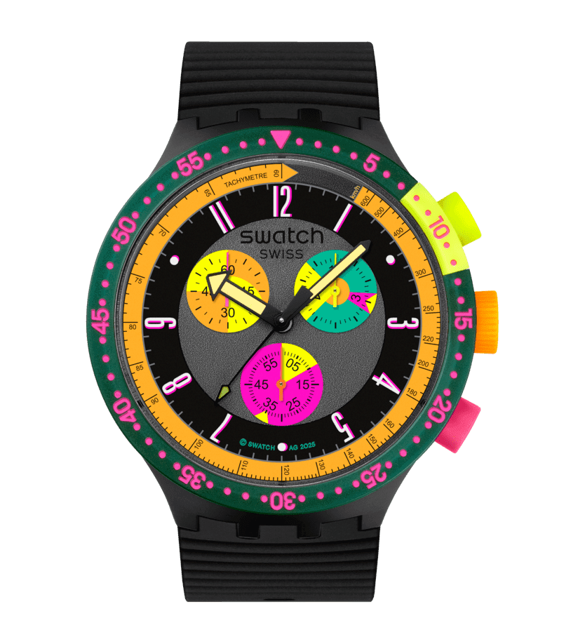 ساعت سواچ مدل SWATCH NEON SEPPIA (SB02B104)