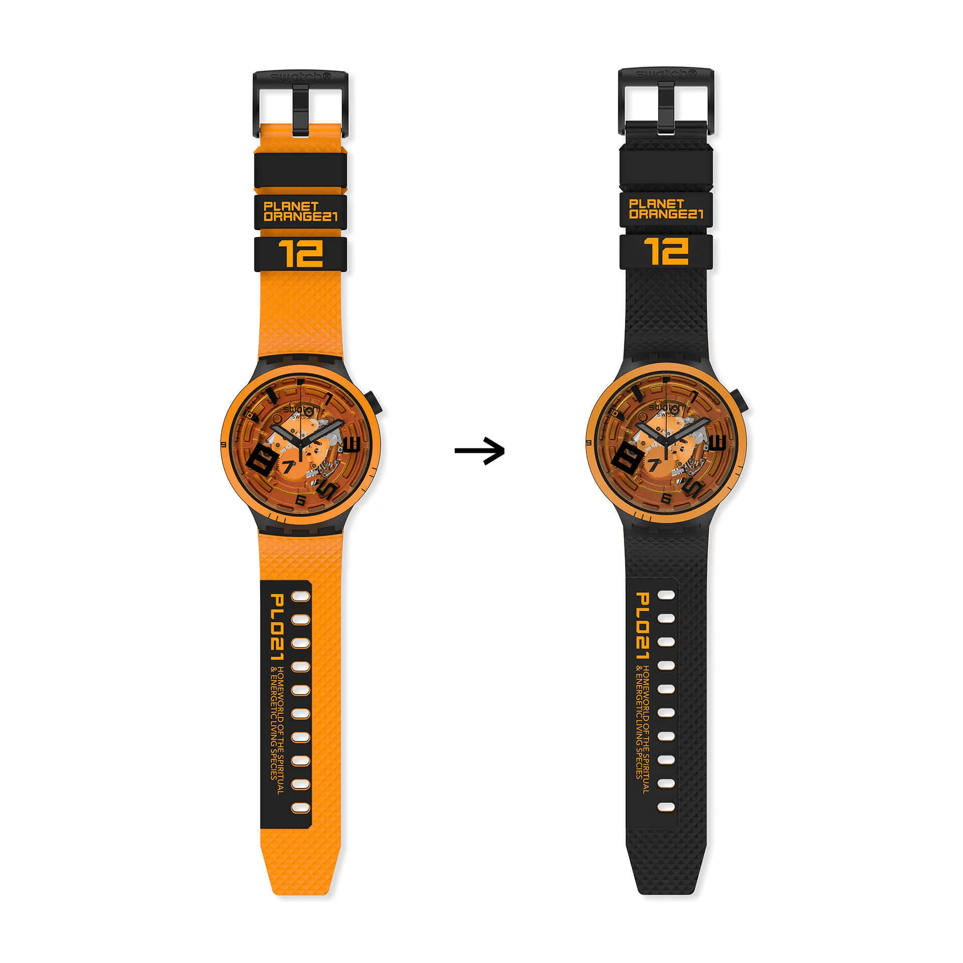 ساعت سواچ مدل SWATCH OOPS (SB01B127) — تصویر ۳