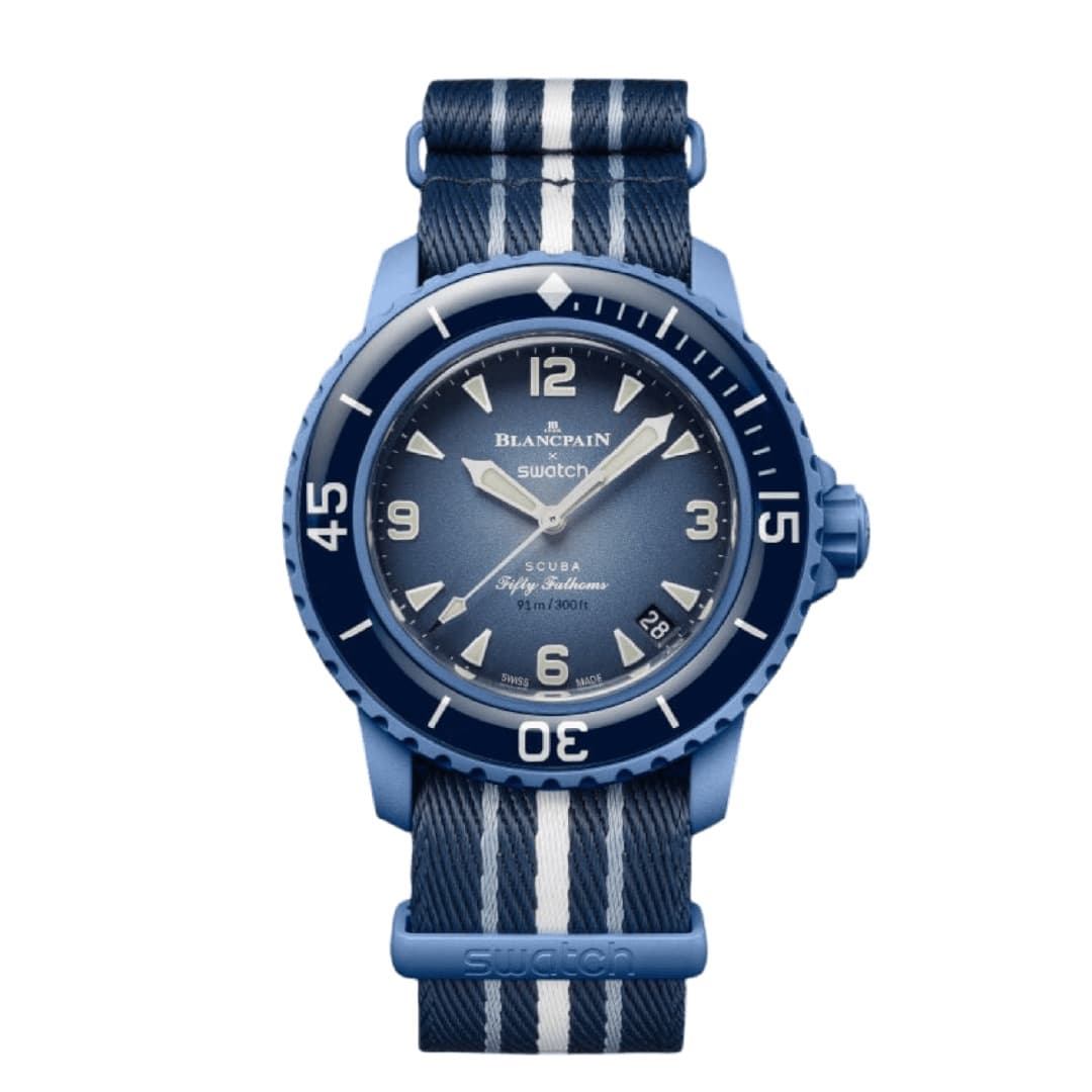 ساعت بلان پن سواچ مدل BLANCPAIN X SWATCH ATLANTIC OCEAN