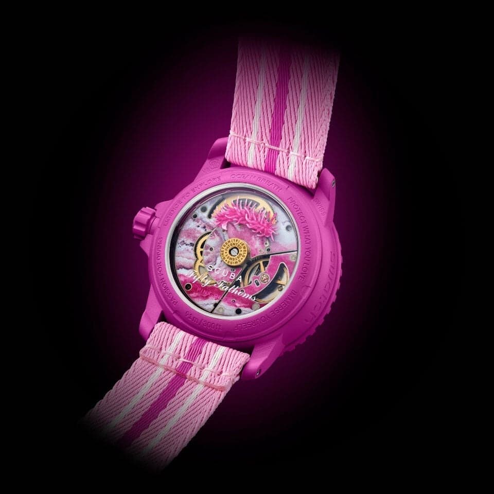 ساعت بلان پن سواچ مدل BLANCPAIN X SWATCH PINK OCEAN — تصویر ۳