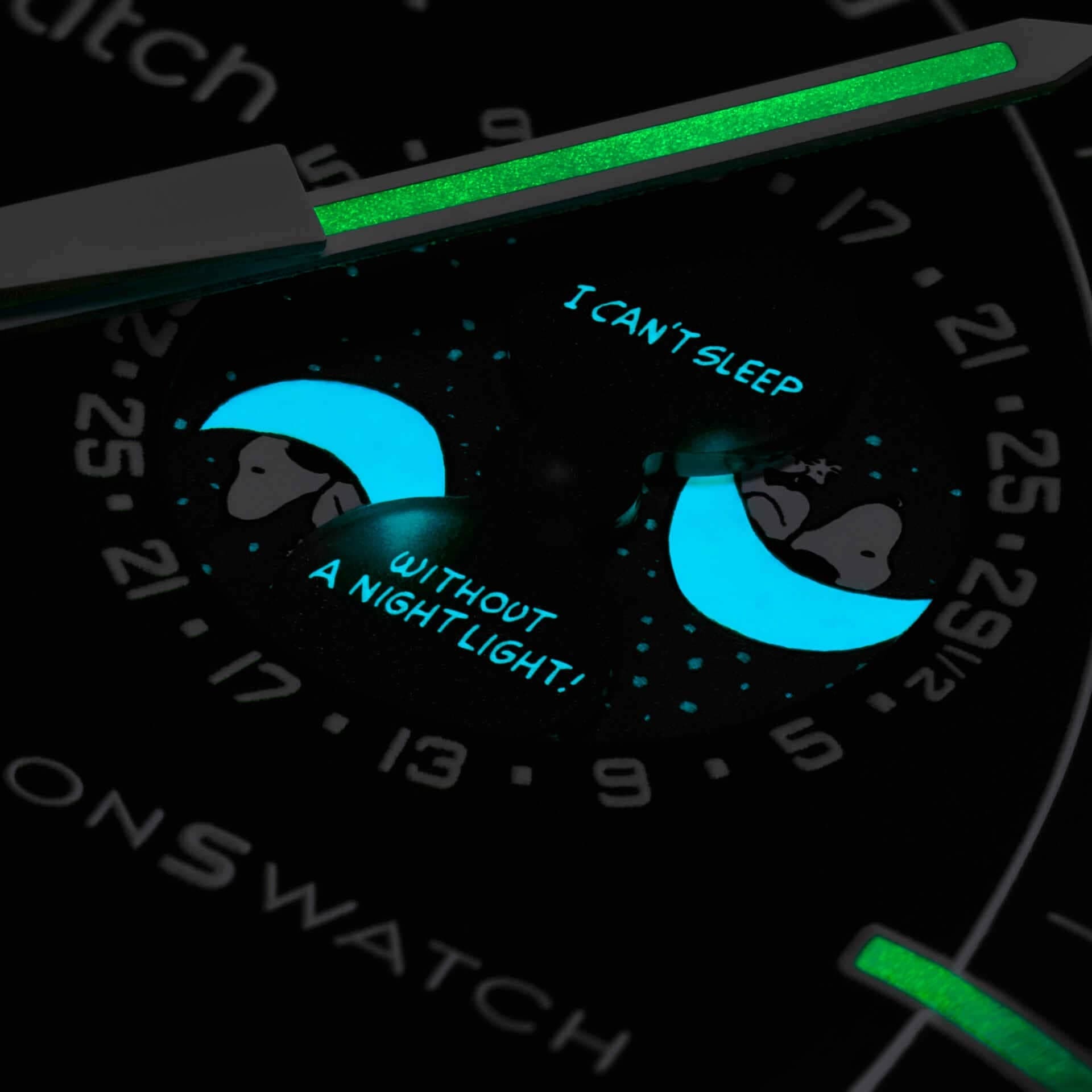 ساعت امگا سواچ مدل MISSION TO THE MOONPHASE – NEW MOON (SO33B700) — تصویر ۴