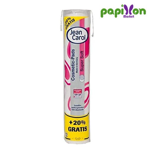 پد پاک کننده آرایش 72 عددی super soft جین کارول