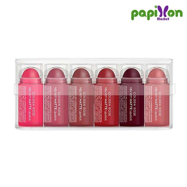 پک رژلب مینی گلدن رز mix 2