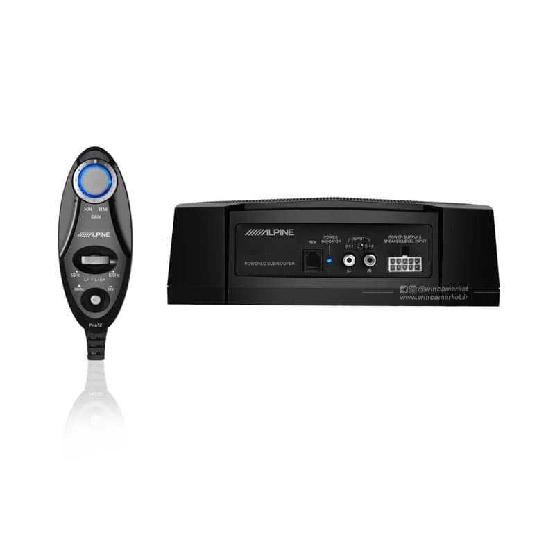ساب ووفر اکتیو (زیر صندلی) خودرو برند آلپاین مدل PWE-T080OC — تصویر ۲