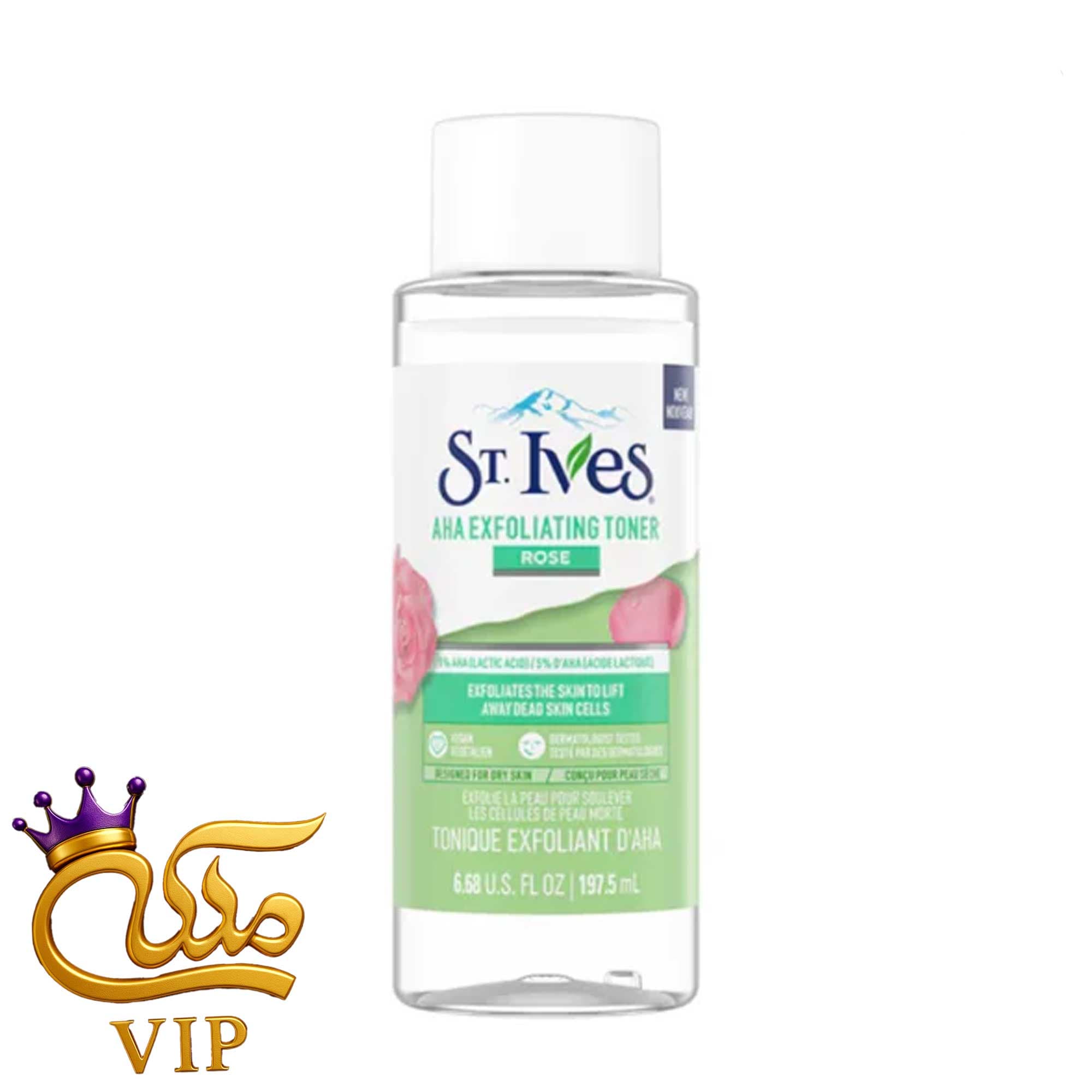 تونر لایه‌بردار AHA سنت ایوز | ST. Ives AHA Exfoliating Toner — تصویر ۲