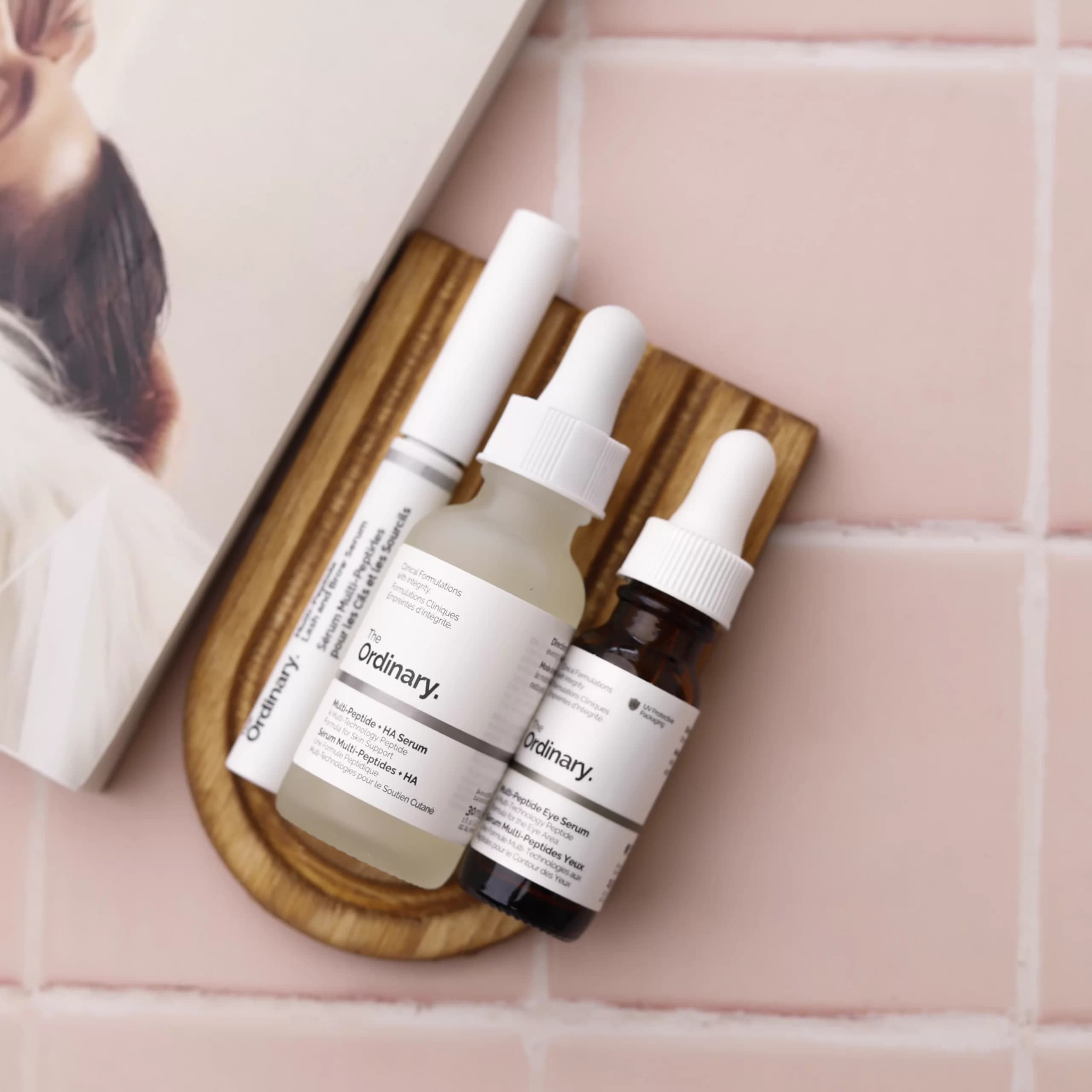 پک سه تایی تقویت مژه و ابرو اوردینری مدل the power of peptides set