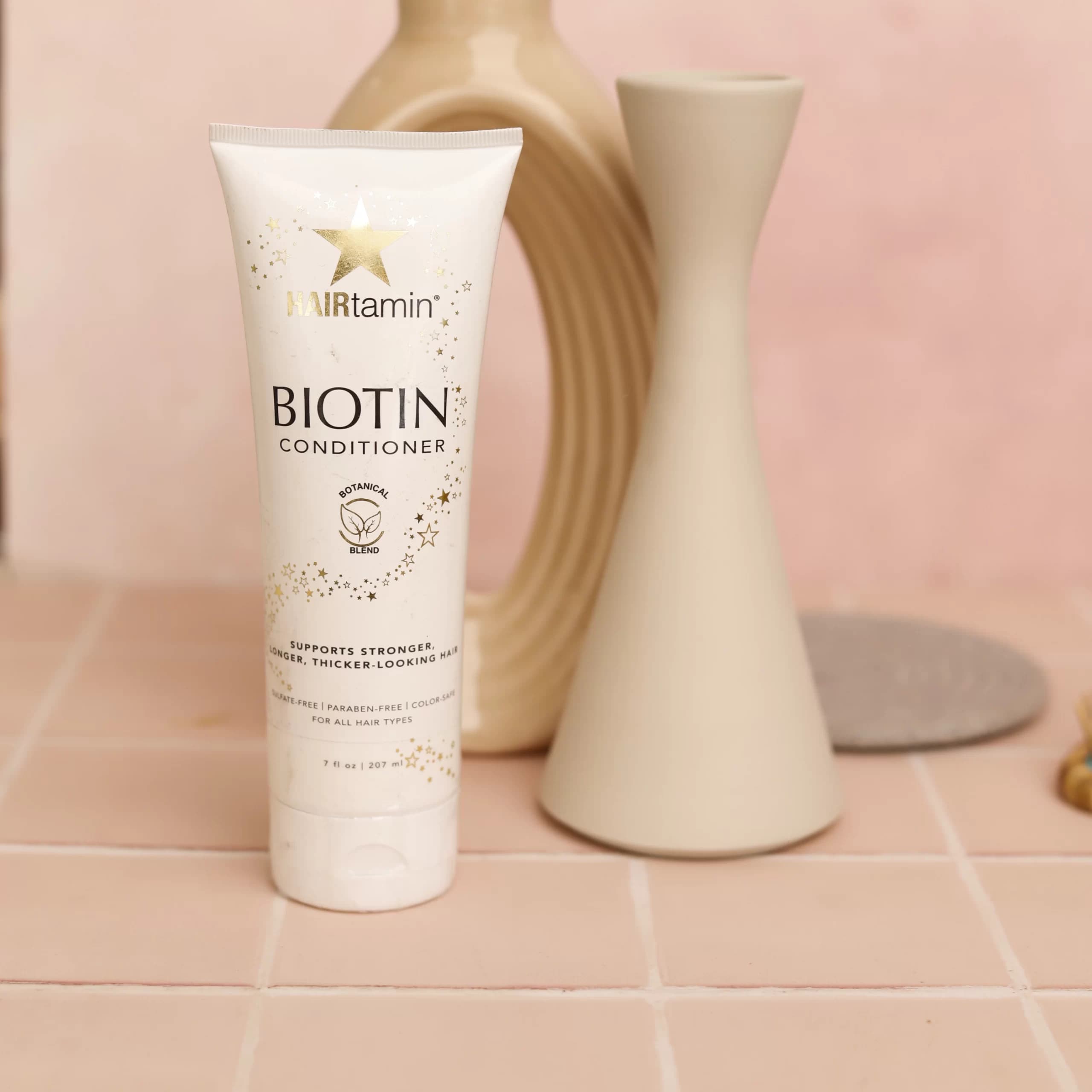 نرم کننده بیوتین هیرتامین hairtamin اصل آمریکا