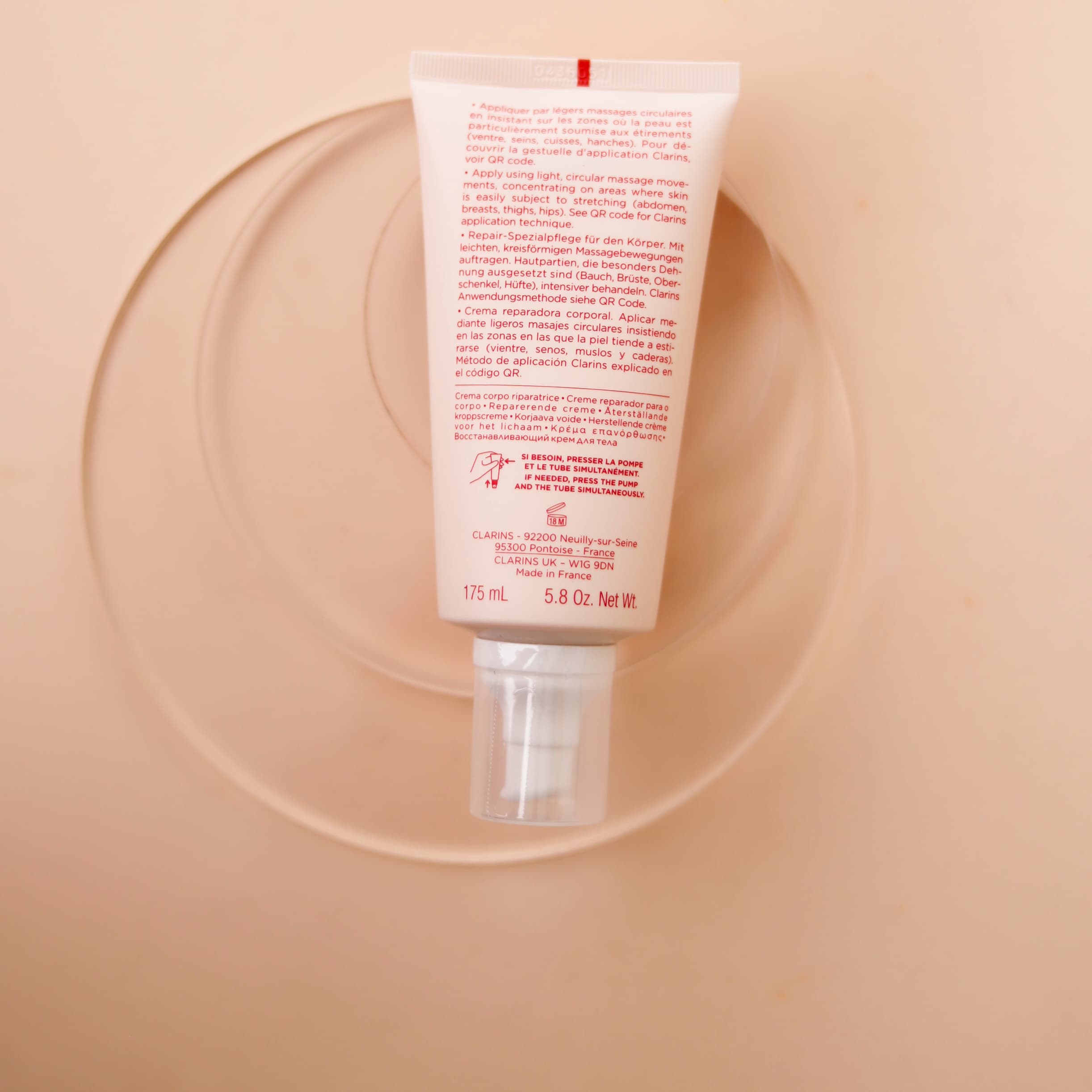 کرم مرطوب‌کننده بدن Clarins — تصویر ۲